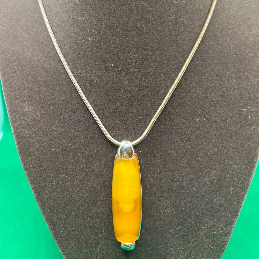 Silver necklace